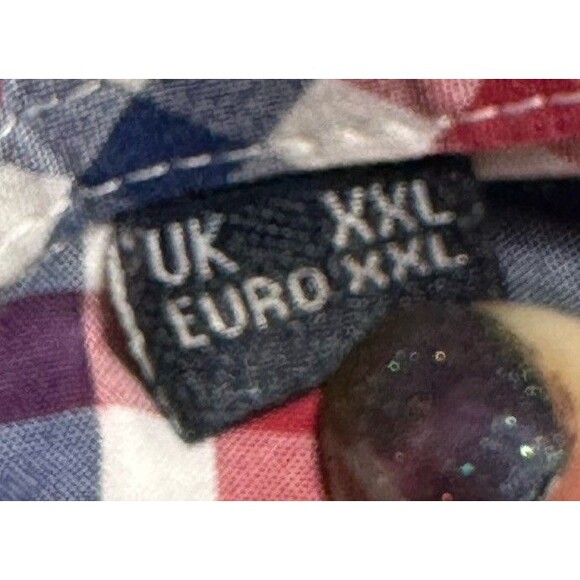 Barbour Bruce Button Down Shirt Mens US: XL UK: XXL Gingham Check Tailored Fit - Picture 6 of 9